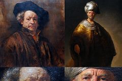 Top Met Paintings Before 1860 12 Rembrandt Self Portrait, Man in Oriental Costume (The Noble Slav)